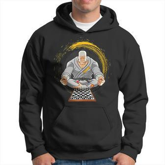 Do You Dare To Play Chess With Master White Gorilla - Bjj Hoodie | Mazezy