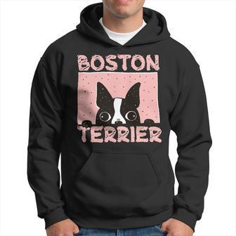 Dog Boston Terrier Design For Dog Lover 2 Hoodie - Monsterry
