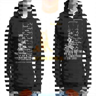 Dog Dad Happy Fathers Day To The Best German Shepherd Dad Hoodie | Mazezy