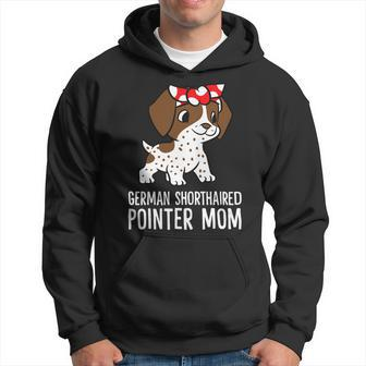 Dog German Shorthaired Gsp Dog Mom Cute German Shorthaired Pointer Mom Hoodie - Monsterry