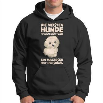 Dog Maltese Animals Dog Owners Hoodie - Monsterry DE