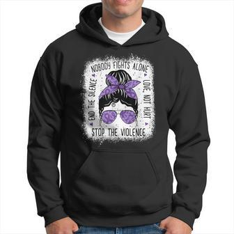 Domestic Violence Awareness Stop End Domestic Violence Hoodie - Monsterry