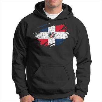 Dominican Flag Vintage Dominican Republic Pride Roots Hoodie | Mazezy