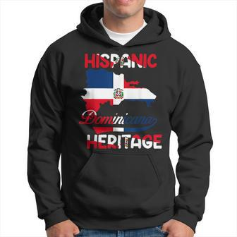Dominican Republic Flag Hispanic Heritage Dominicana Hoodie - Monsterry DE