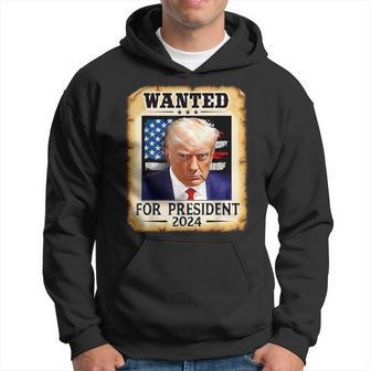 Donald Trump Shot Wanted For US President 2024 Hoodie | Mazezy