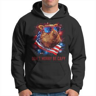 Dont Worry Be Capy Capybara Hoodie - Monsterry CA