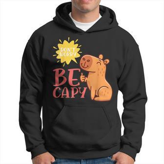 Dont Worry Be Capy Capybaras Rodent Animal Capybara Hoodie | Mazezy