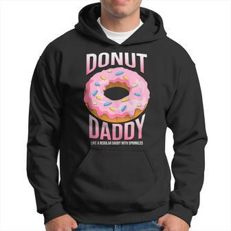 Donut Daddy For Dads Sprinkles Food Lover Hoodie | Mazezy