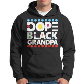 Dope Black Family Junenth 1865 Funny Dope Black Grandpa Hoodie | Mazezy