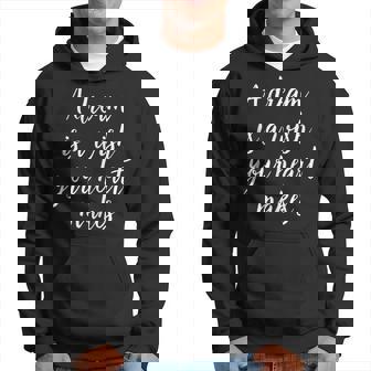 A Dream Is A Wish Your Heart Makes Motivational Quote Hoodie | Mazezy