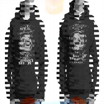 Drummer Never Underestimate An Old Man With A Drum Kit Old Man Funny Gifts Hoodie | Mazezy