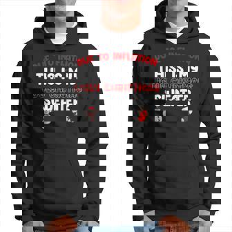 Due To Inflation This Is My Christmas Ugly Christmas Sweater Hoodie | Mazezy