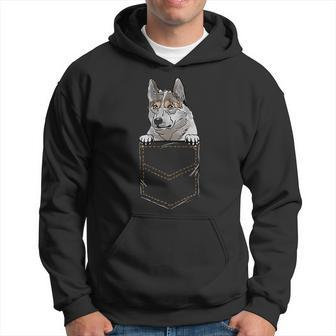 East-Siberian Laika Puppy For A Dog Owner Pet Pocket Hoodie | Mazezy DE