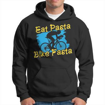 Eat Pasta Bike Fasta - I Love Italian Pasta Hoodie | Mazezy
