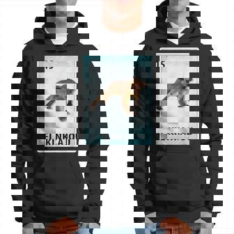 El Kinkajou Mexican Kinkajou Cards Hoodie | Mazezy
