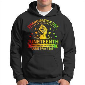 Emancipation Day Junenth Black American Freedom June 19Th Hoodie | Mazezy