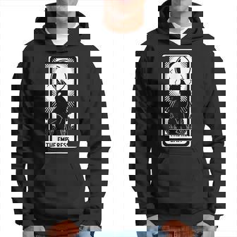 The Empress Black Cat Card Halloween Costume Horror Halloween Costume Hoodie | Mazezy