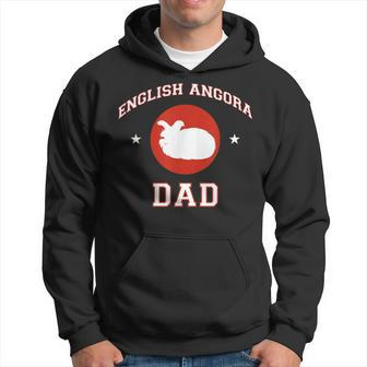 English Angora Rabbit Dad Hoodie | Mazezy
