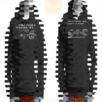 Espresso Dslr Australian Shepherd Bulldog Photograph Present Hoodie | Mazezy