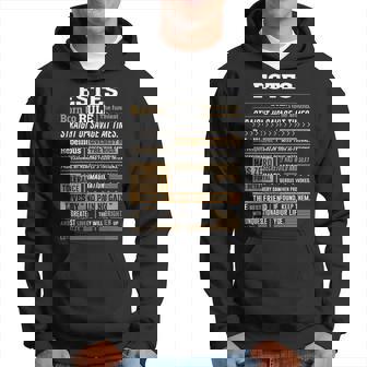 Estes Name Gift Estes Born To Rule Hoodie - Seseable