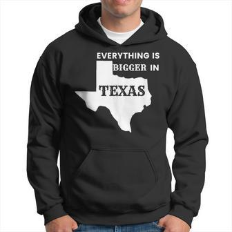 Everything Is Bigger In Texas - Dallas Austin Houston Austin Funny Gifts Hoodie | Mazezy