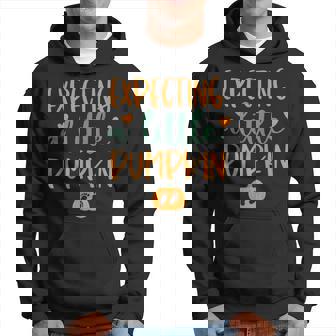 Expecting A Little Pumpkin Pregnant Thanksgiving Pregnancy Hoodie | Mazezy