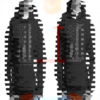 Faith Over Fear 4Th Of July American Flag Cross Hoodie - Monsterry
