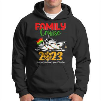 Family Cruise 2023 Junenth Celebrate Black Freedom 1865 Hoodie | Mazezy