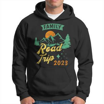 Family Road Trip 2023 Camping Crew Vacation Holiday Trip Camping Funny Gifts Hoodie | Mazezy CA