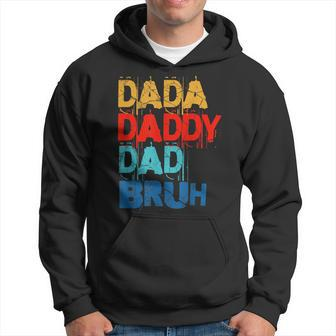 Fathers Day 2023 Funny Dad Daddy Retro Hoodie - Seseable