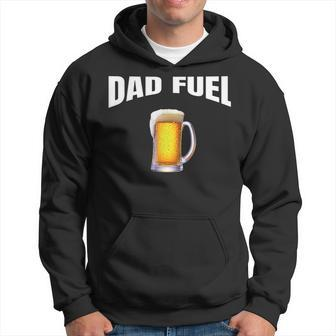 Fathers Day Birthday Great Gift Idea Dad Fuel Fun Funny Hoodie - Seseable