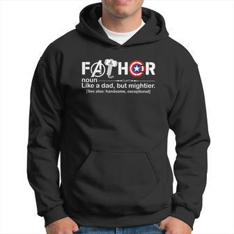 Fathor Definition Like Dad Just Way Mightier Fathor Hoodie | Mazezy