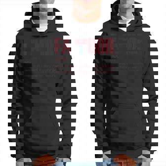 Fathor Fathor Father Fathers Day Gift Dad Hoodie | Mazezy