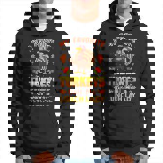 My Favorite Turkeys Call Me Lunch Lady Thanksgiving Hoodie - Monsterry