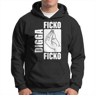Ficko Digga Ficko Meme Hand Sign Italian Gesture Hoodie | Mazezy