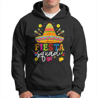 Fiesta Squad Cinco De Mayo Mexican Party Family Group Mexican Gifts Hoodie | Mazezy