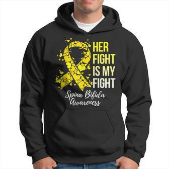 Her Fight Is My Fight Spina Bifida Awareness Hoodie | Mazezy