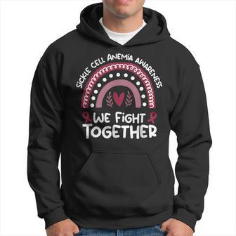 We Fight Together Sickle Cell Anemia Awareness Scd Hoodie - Thegiftio UK