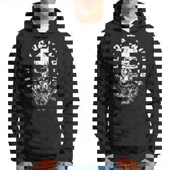 Fill Your Pinholes Skull Funny Automotive Car Painter Gift Painter Funny Gifts Hoodie | Mazezy