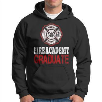 Fire Academy Graduate Fireman Graduation Hoodie | Mazezy