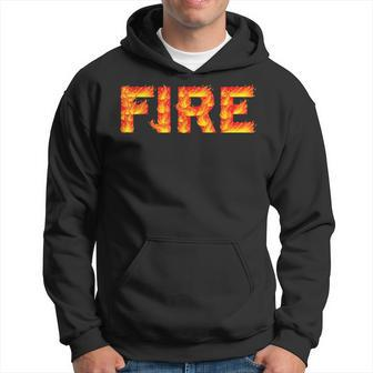 Fire And Ice Last Minute Halloween Matching Couple Costume Hoodie | Mazezy