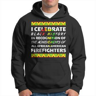 Firefighter Black History Month Africa Pride Afro Power 2020 Hoodie | Mazezy