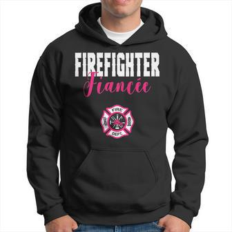 Firefighter Fiancee For Support Of Your Fireman Hoodie | Mazezy UK