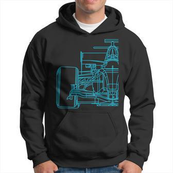 Formula Racecar Schematic Race Car Driver Formula Racing Driver Funny Gifts Hoodie | Mazezy