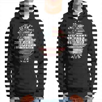 Fort Lauderdale Florida Vintage American Flag Hoodie | Mazezy