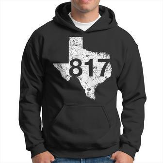 Fort Worth Arlington Area Code 817 Texas Souvenir Hoodie | Mazezy