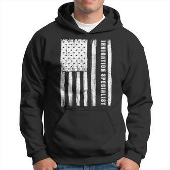 Fourth Of July For Irrigation Specialist Hoodie | Mazezy