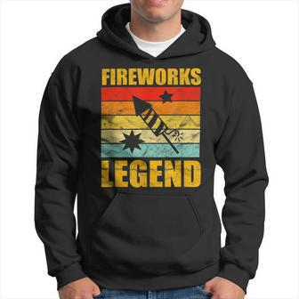 Fourth Of July Fireworks Legend Funny Independence Day 1776 Hoodie - Monsterry
