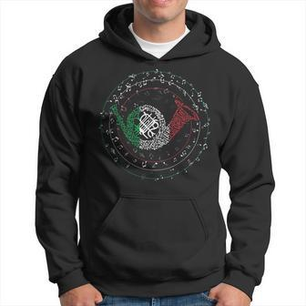 French Horn Musician Music Treble Clef Italian Hornist Hoodie | Mazezy