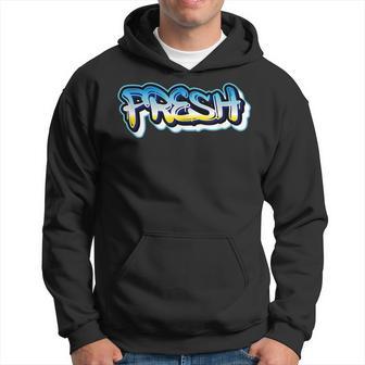 Fresh Old School Graffiti Style | Funny Graffiti Graphic Hoodie - Thegiftio UK